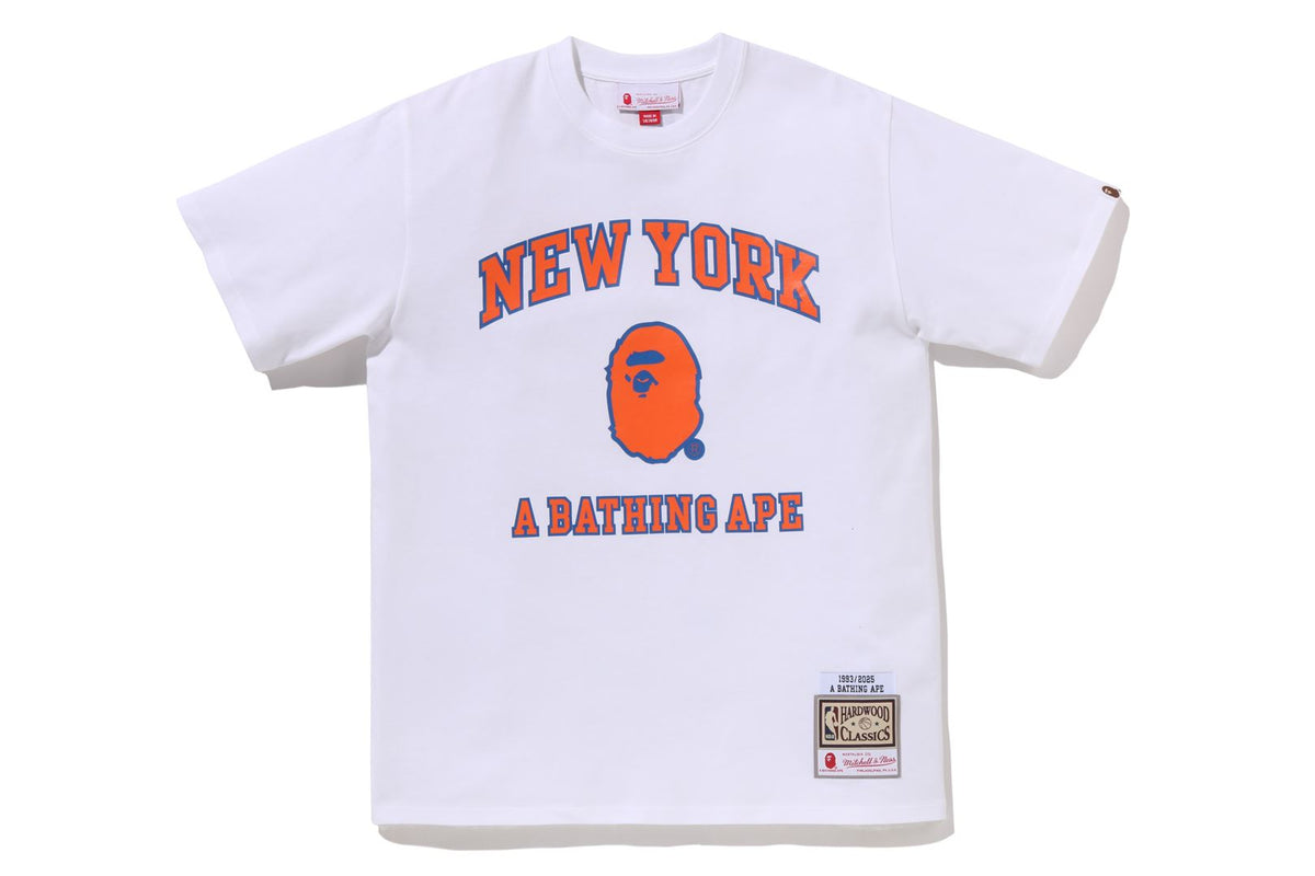 BAPE X M&N NBA - NEW YORK KNICKS TEE