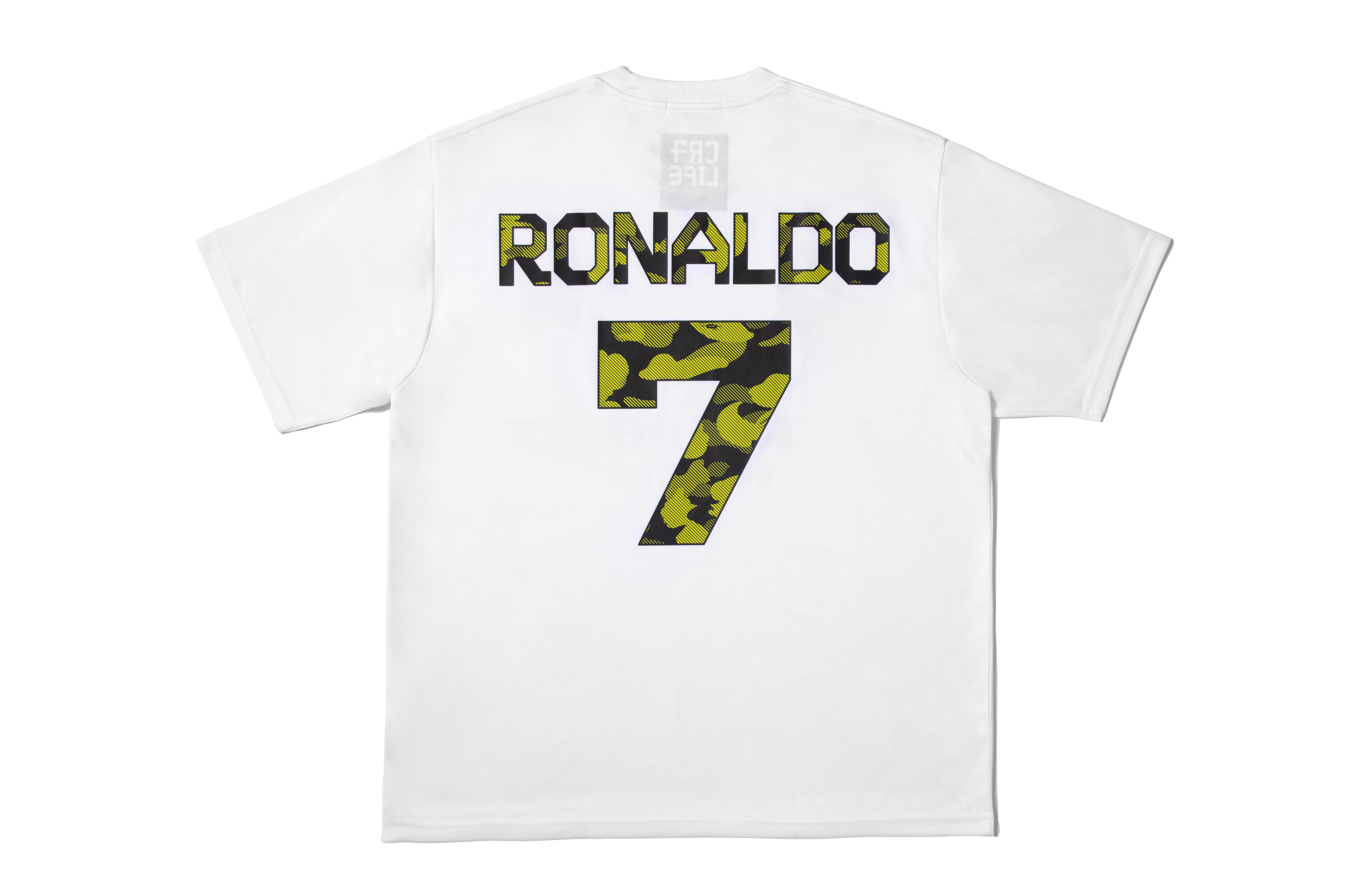 トップス BAPE X CR7 LIFE JERSEY BAPE X CR7 LIFE MULTI LOGO POLY RELAXED FIT JERSEY – eu.bape.com