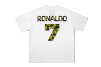 BAPE X CR7 LIFE MULTI LOGO POLY RELAXED FIT JERSEY