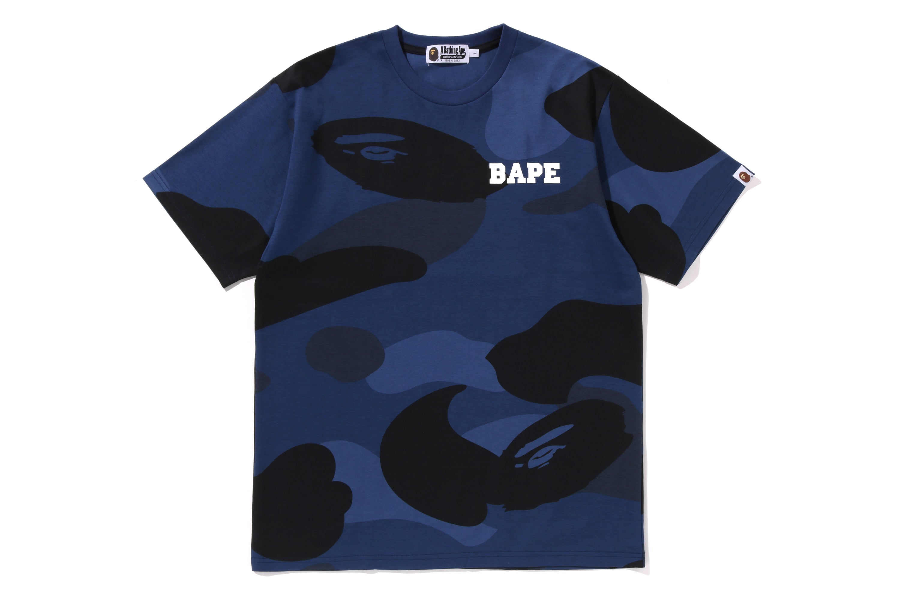 MEGA COLOR CAMO RELAXED FIT TEE – eu.bape.com