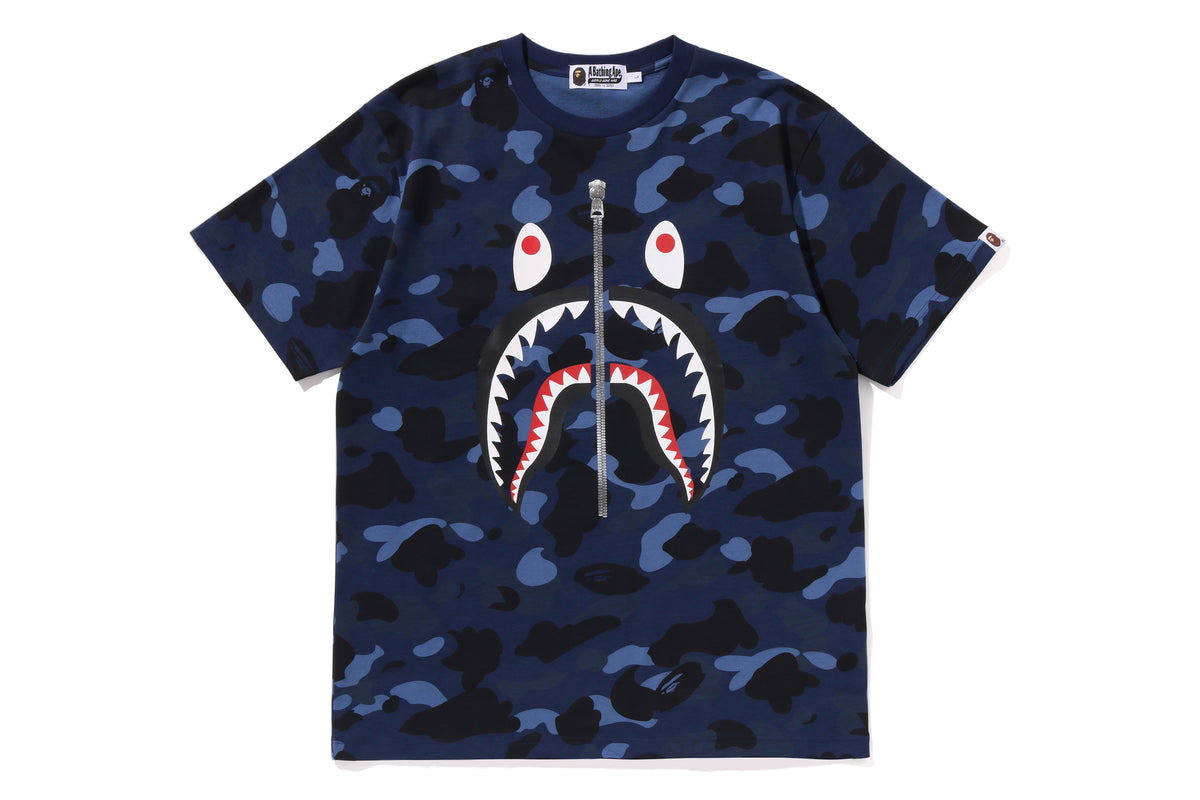 COLOR CAMO SHARK TEE