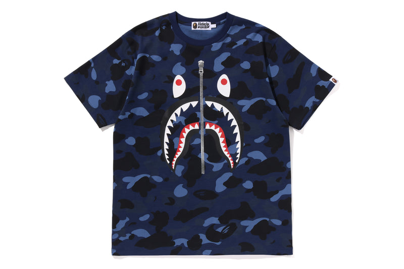 COLOR CAMO SHARK TEE