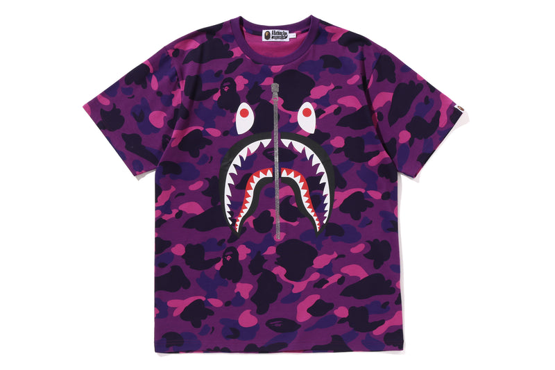 COLOR CAMO SHARK TEE