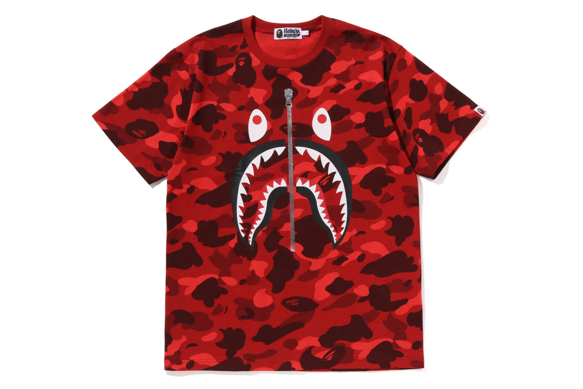 COLOR CAMO SHARK TEE