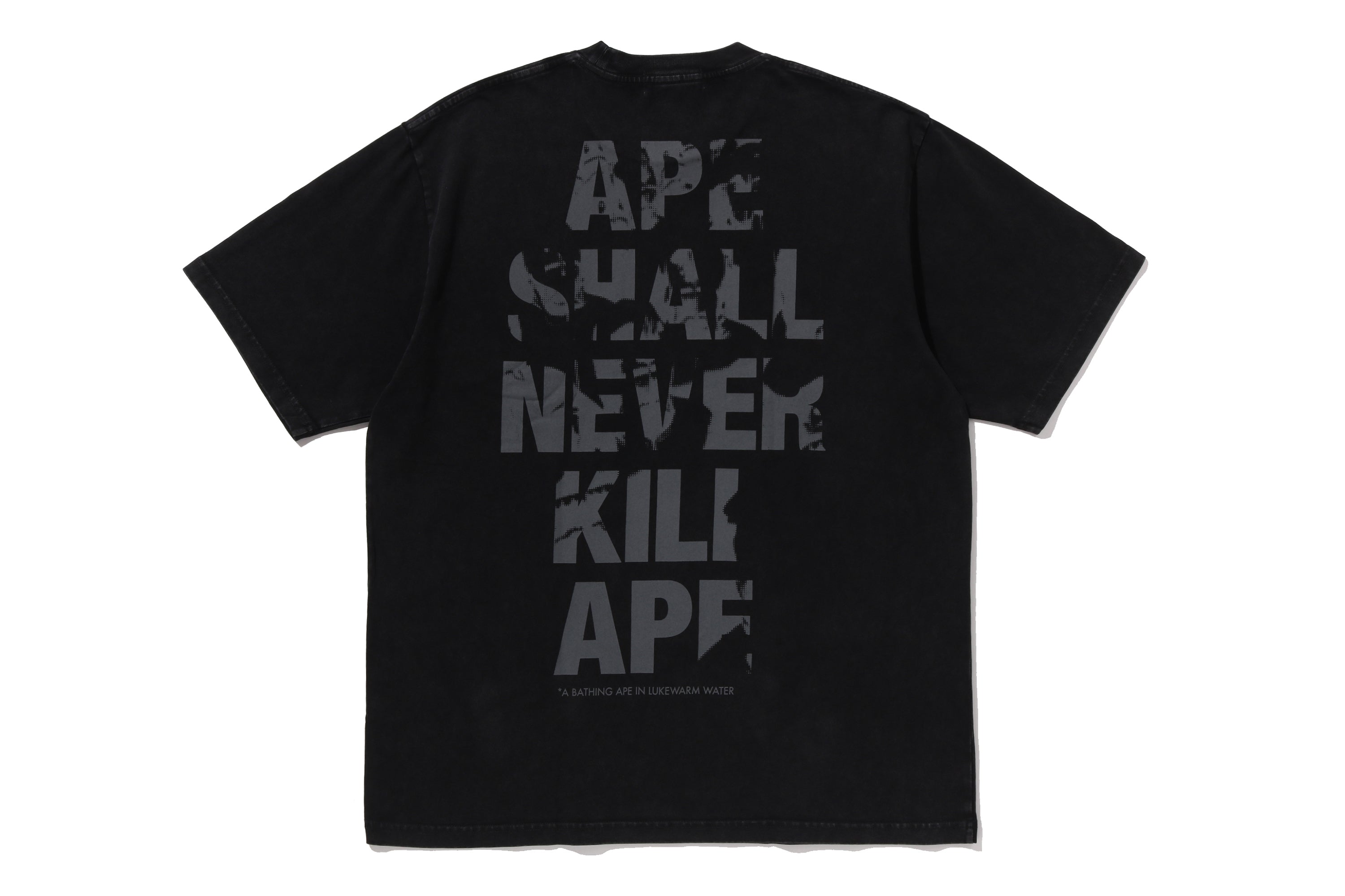 APE HEAD HEAVY WASHED RELAXED FIT TEE – eu.bape.com