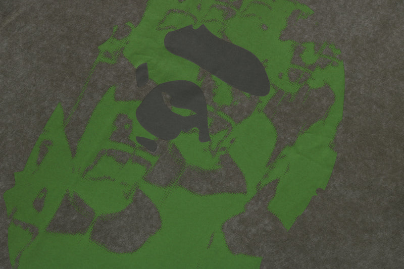 APE HEAD HEAVY WASHED RELAXED FIT TEE