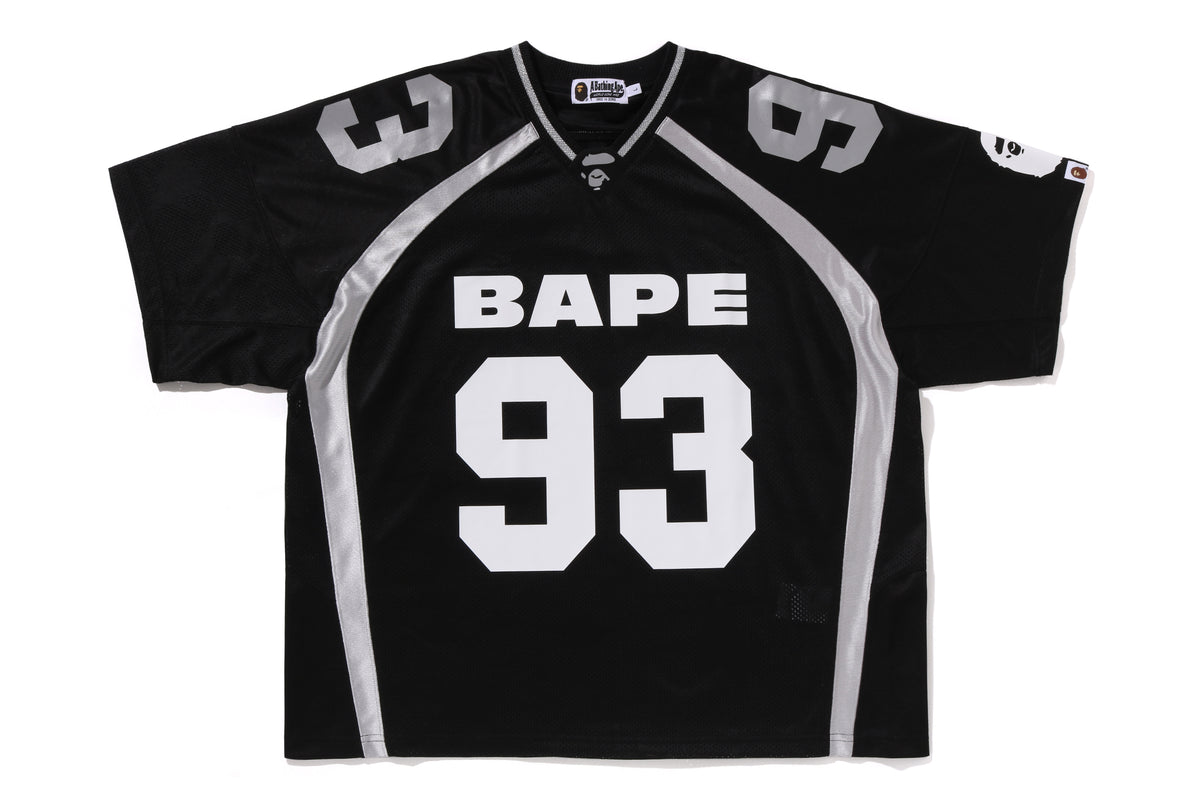 LINE CAMO JACQUARD RELAXED FIT FOOTBALL JERSEY