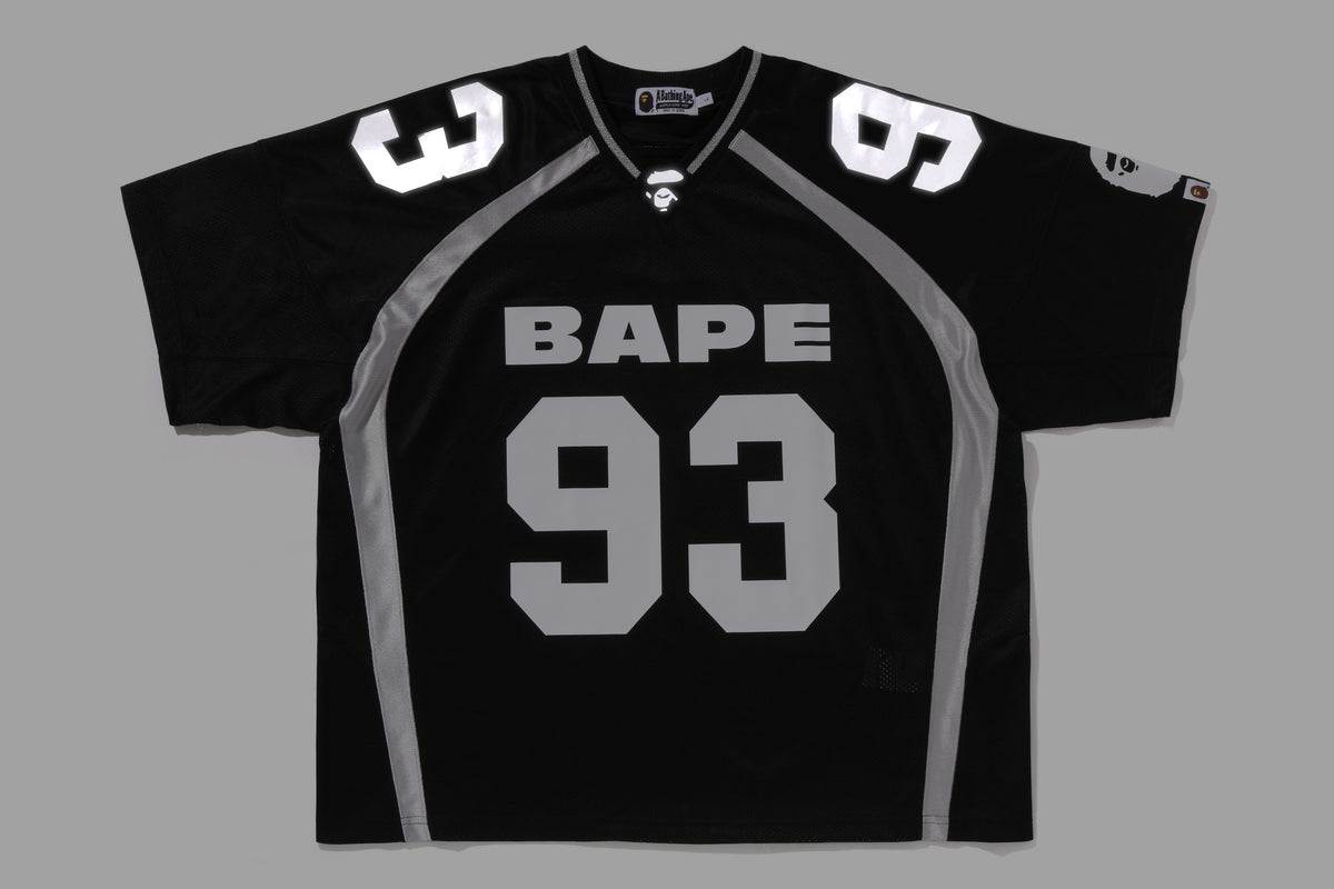 LINE CAMO JACQUARD RELAXED FIT FOOTBALL JERSEY