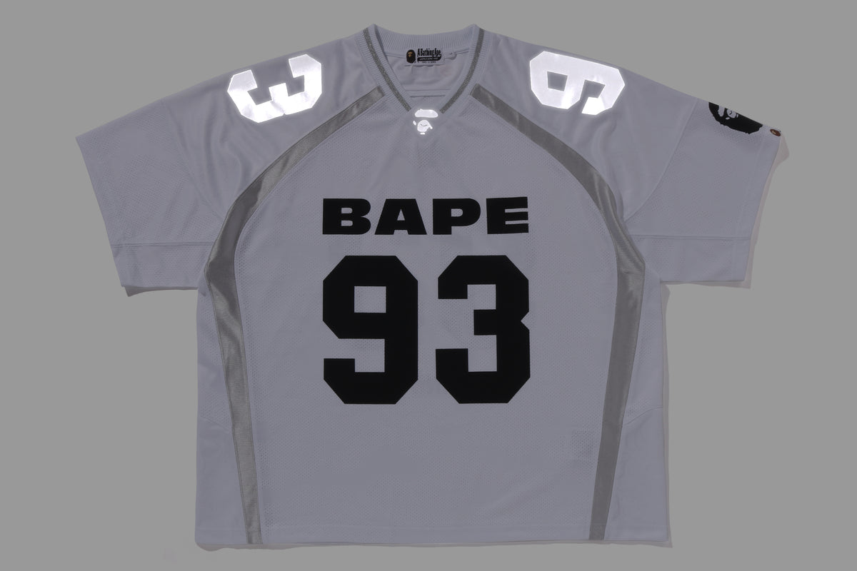LINE CAMO JACQUARD RELAXED FIT FOOTBALL JERSEY