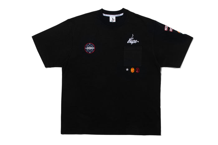 BAPE BY KAZUKI KURAISHI MULTI PATCH MILITARY TEE