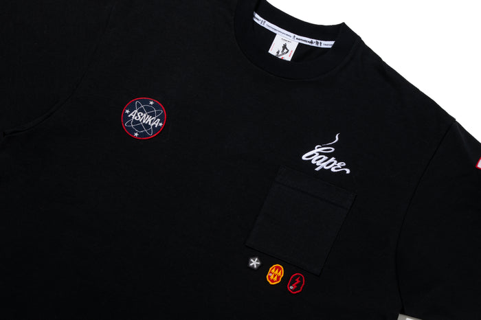 BAPE BY KAZUKI KURAISHI MULTI PATCH MILITARY TEE