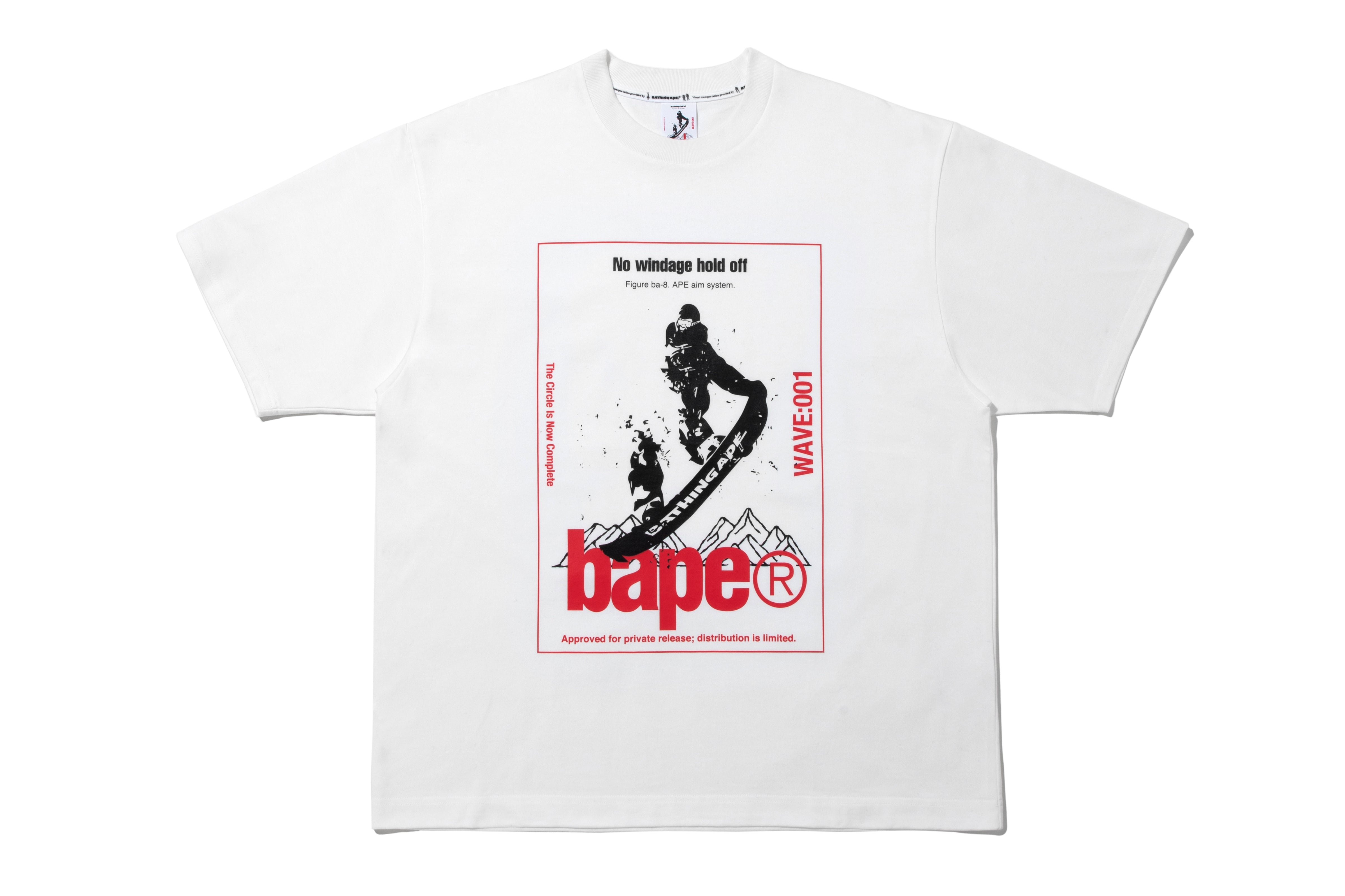 BAPE BY KAZUKI KURAISHI SKATE RELAXED FIT TEE – eu.bape.com