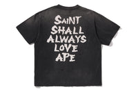 BAPE X SAINT MXXXXXX S.S.A.L.A TEE