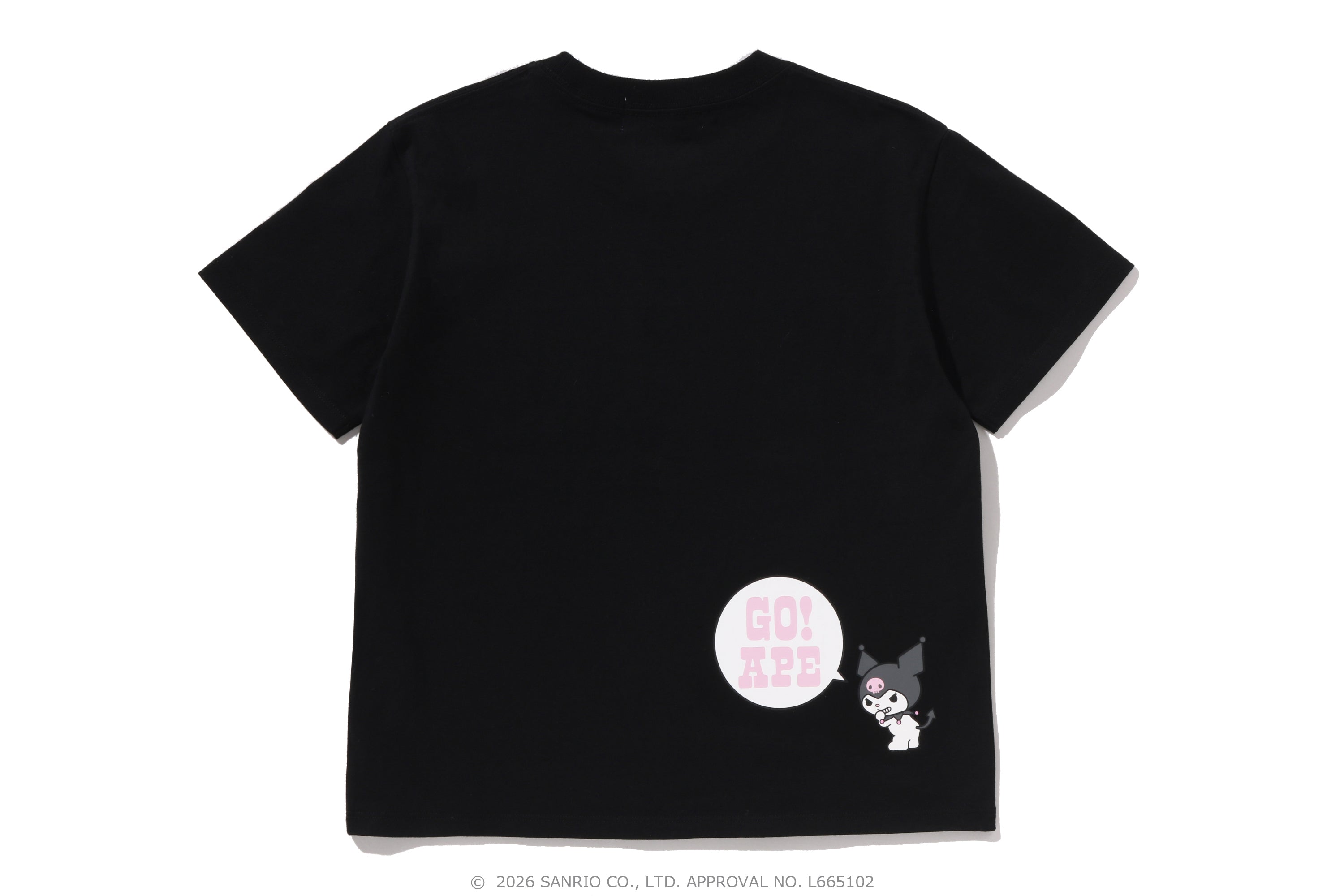 トップス BAPE SANRIO HELLO KITTY COLLEGE MINI TEE BAPE X HELLO KITTY 】COLLEGE MINI TEE | bape.com