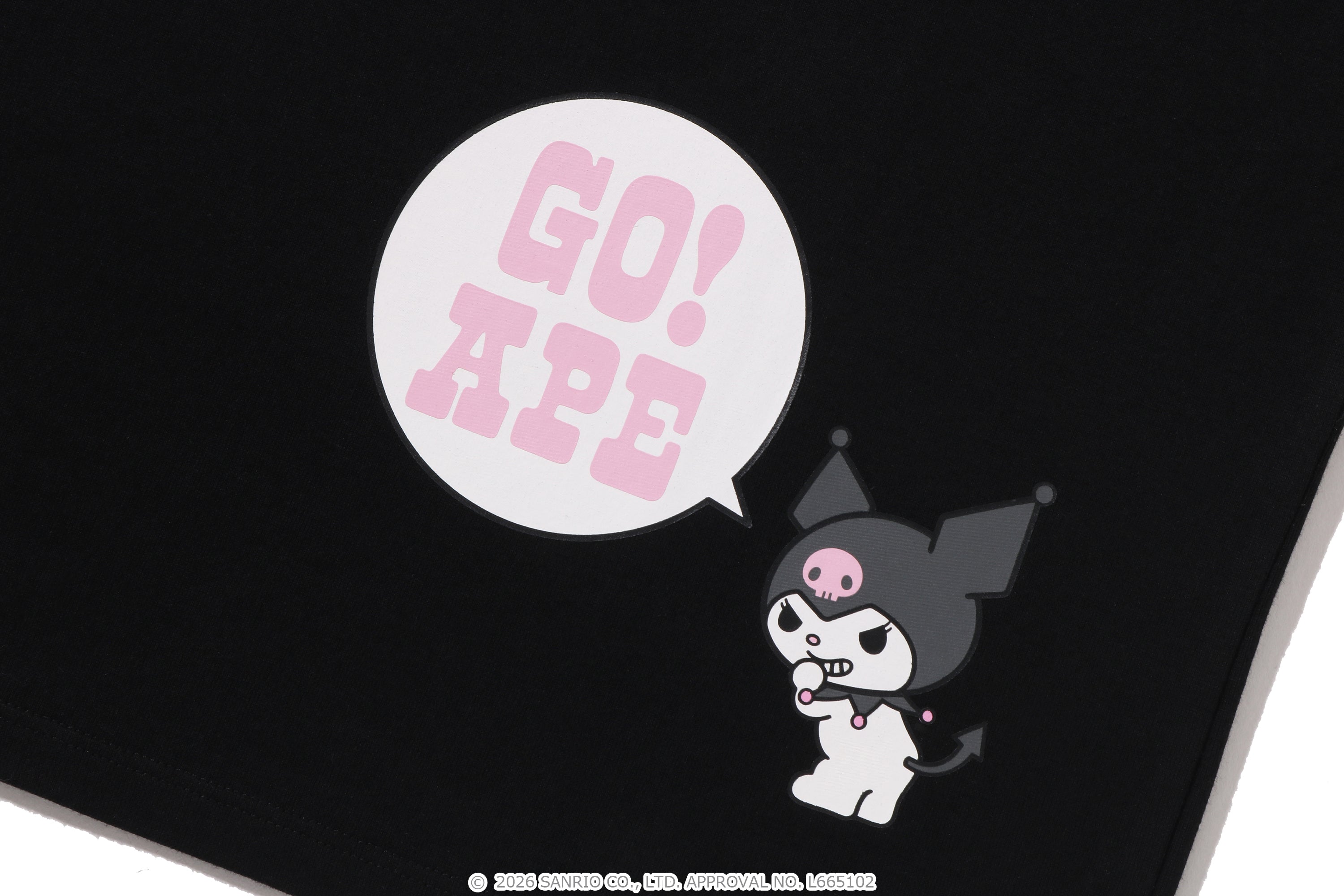 【 BAPE X HELLO KITTY 】COLLEGE MINI TEE BAPE X HELLO KITTY COLLEGE MINI TEE LADIES – eu.bape.com