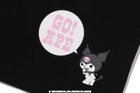 BAPE X KUROMI COLLEGE MINI TEE LADIES