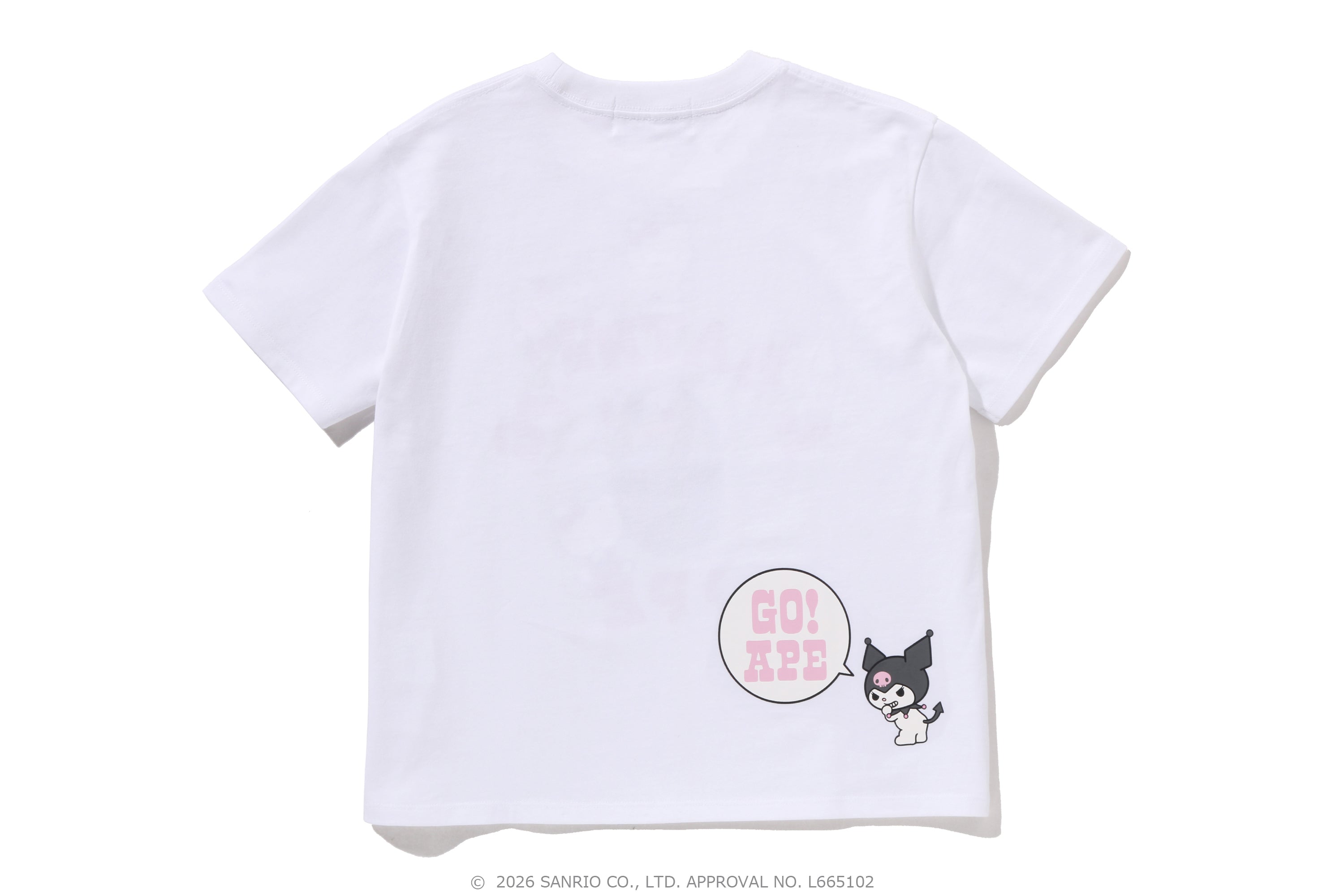 BAPE X KUROMI COLLEGE MINI TEE LADIES – eu.bape.com