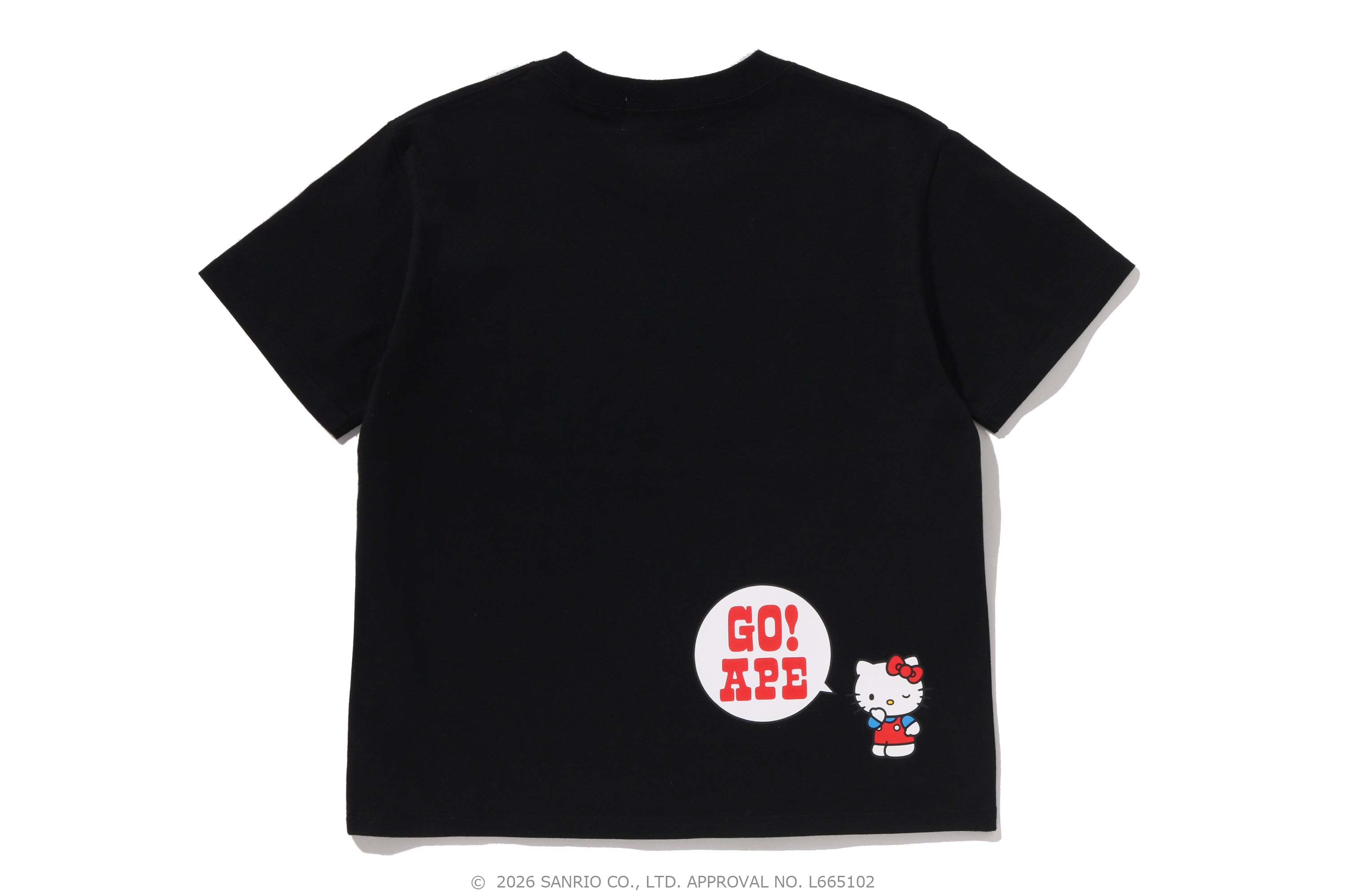 【 BAPE X HELLO KITTY 】COLLEGE MINI TEE BAPE X HELLO KITTY COLLEGE MINI TEE LADIES – eu.bape.com