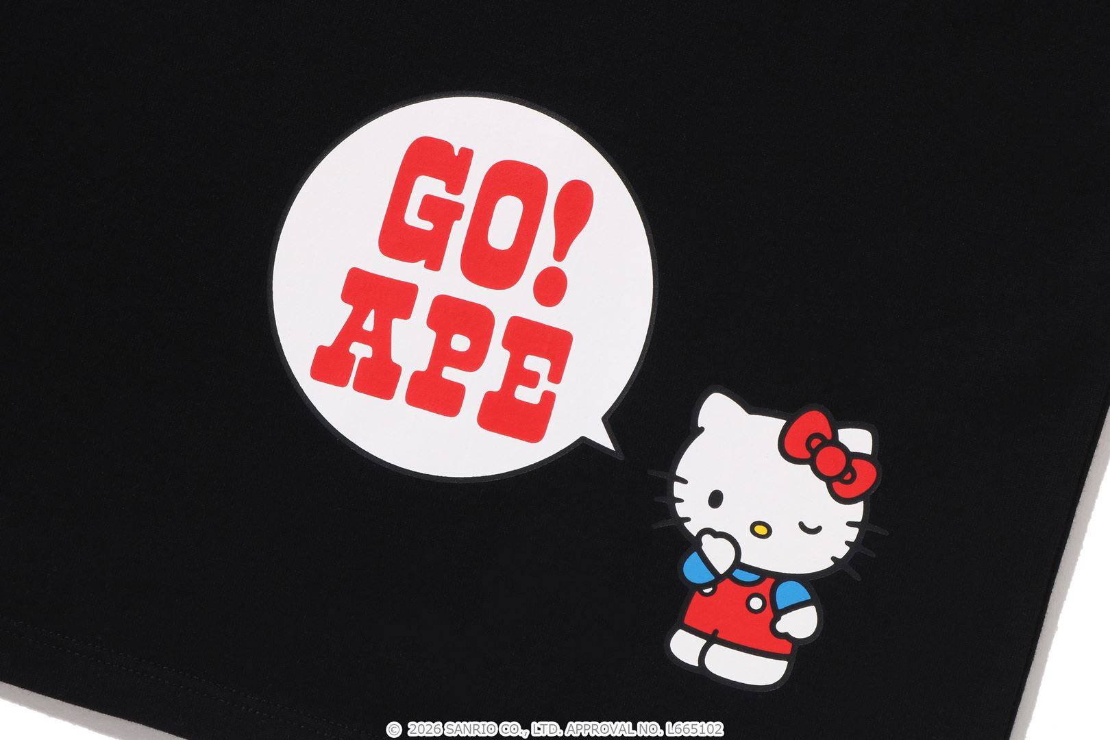 BAPE X HELLO KITTY COLLEGE MINI TEE LADIES – eu.bape.com