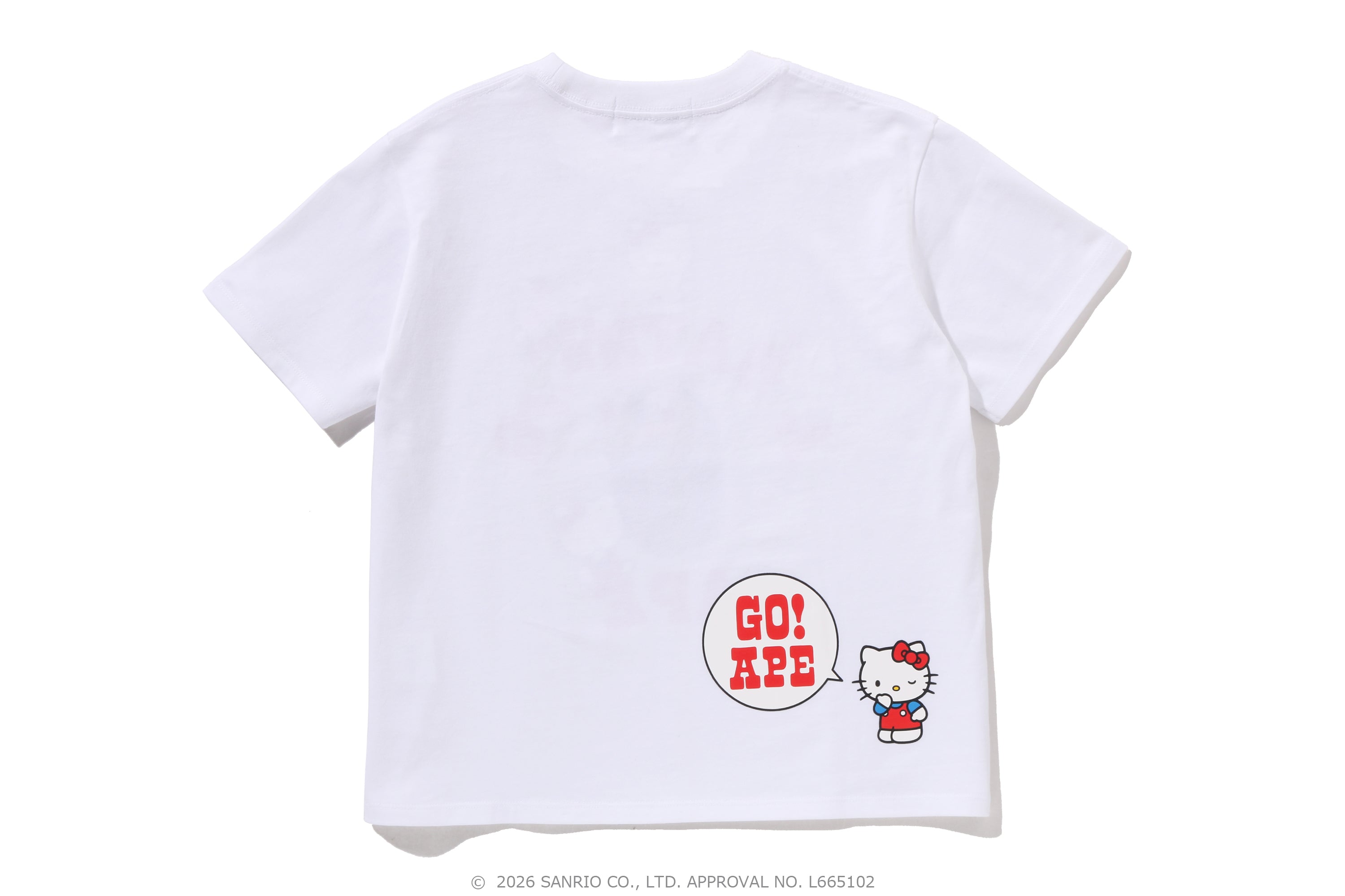 BAPE X HELLO KITTY COLLEGE MINI TEE LADIES – eu.bape.com