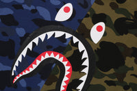 SPLIT CAMO SHARK TEE
