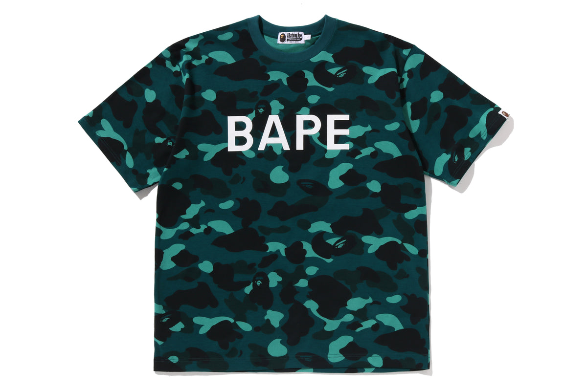 COLOR CAMO BAPE RELAXED FIT TEE