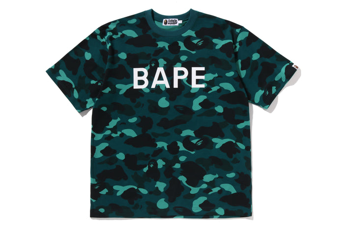 COLOR CAMO BAPE RELAXED FIT TEE