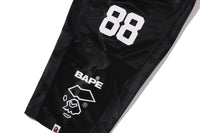 SOLID CAMO MULTI LOGO RELAXED FIT FOOTBALL JERSEY TEE