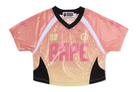 DIP DYE MULTI LOGO MINI TEE LADIES
