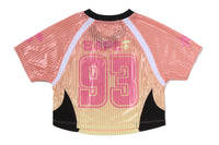 DIP DYE MULTI LOGO MINI TEE LADIES