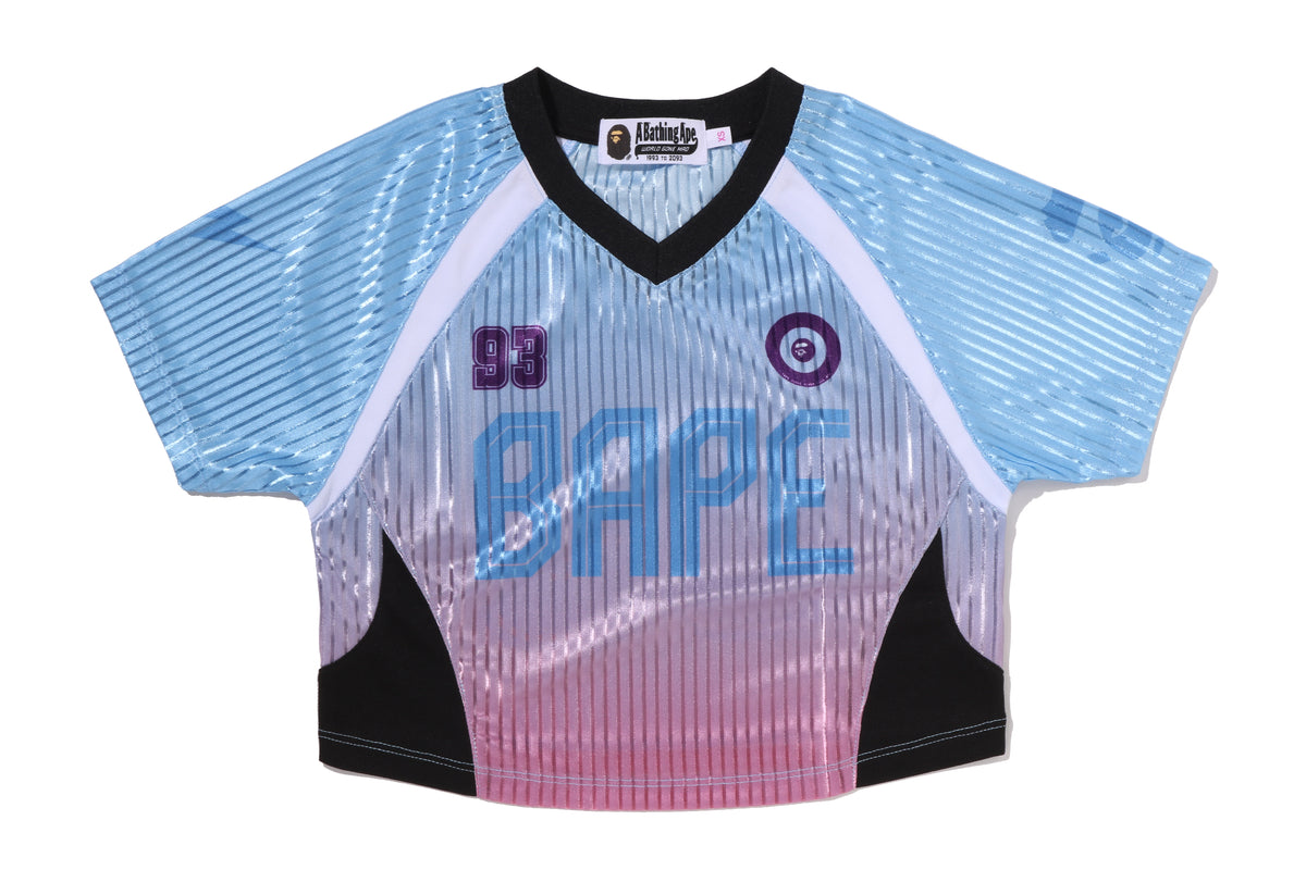 DIP DYE MULTI LOGO MINI TEE LADIES