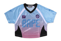 DIP DYE MULTI LOGO MINI TEE LADIES