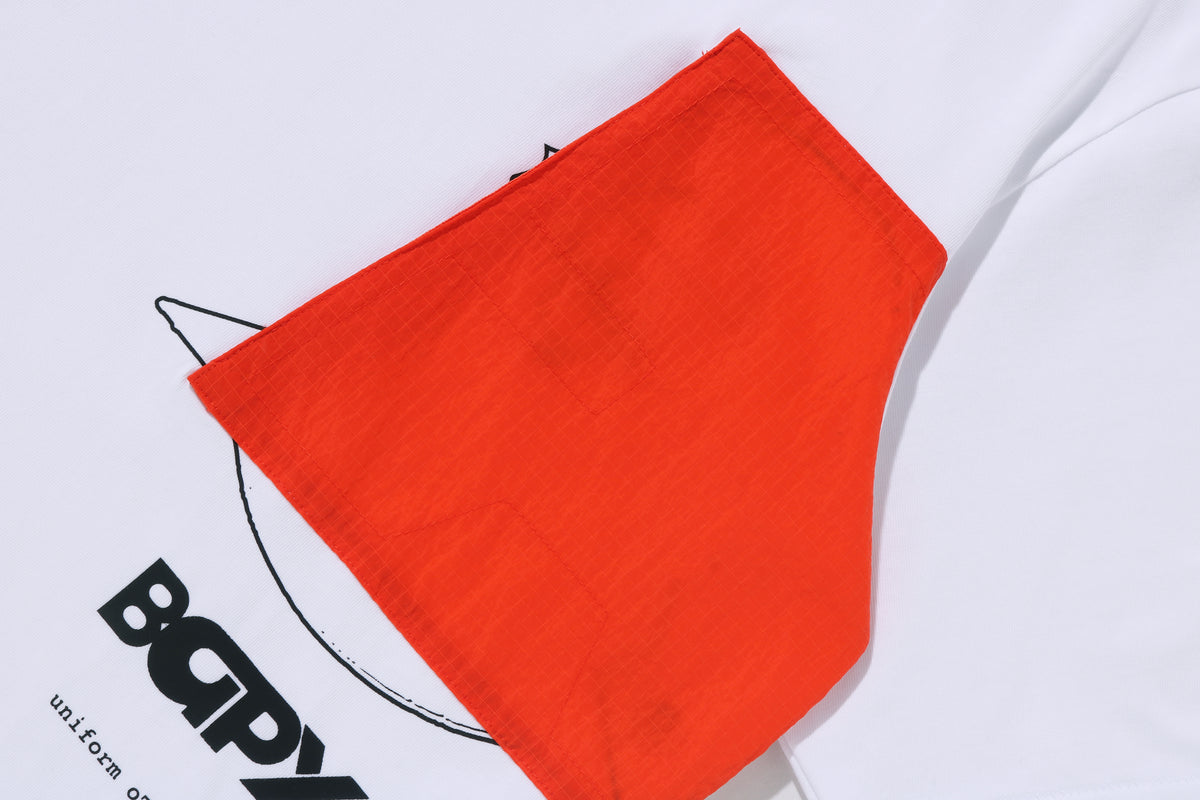 BAPE BY KAZUKI KURAISHI POCKET RELAXED FIT TEE