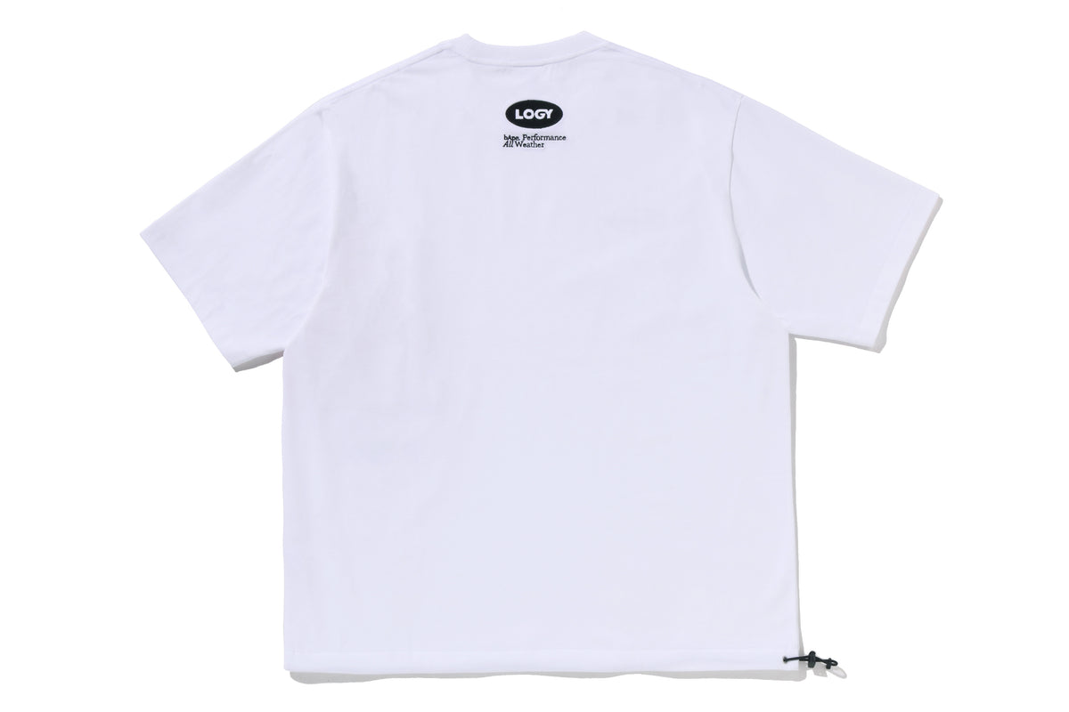BAPE BY KAZUKI KURAISHI MULTI LOGO RELAXED FIT TEE