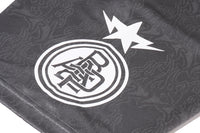 APA FRAME PATTERN MULTI LOGO RELAXED FIT FOOTBALL JERSEY