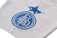 APA FRAME PATTERN MULTI LOGO RELAXED FIT FOOTBALL JERSEY
