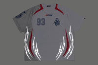 APA FRAME PATTERN MULTI LOGO RELAXED FIT FOOTBALL JERSEY