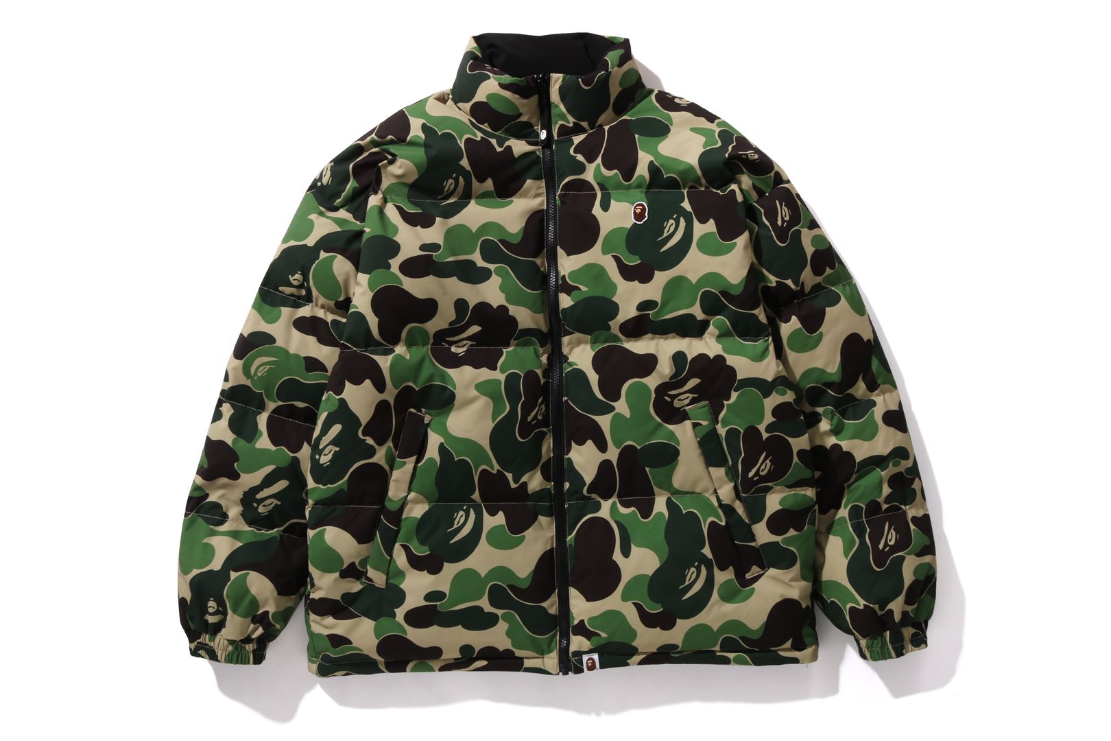 ABC CAMO REVERSIBLE DOWN JACKET RELAXED FIT MENS eu.bape