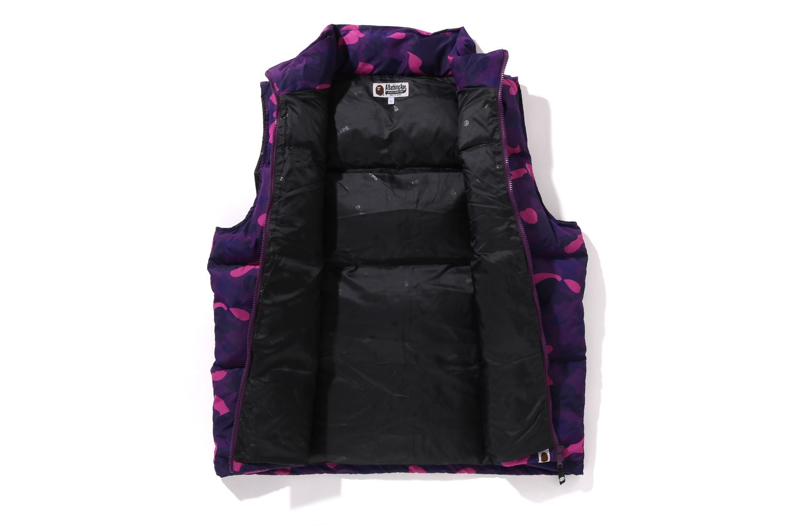 COLOR CAMO DOWN VEST MENS eu.bape