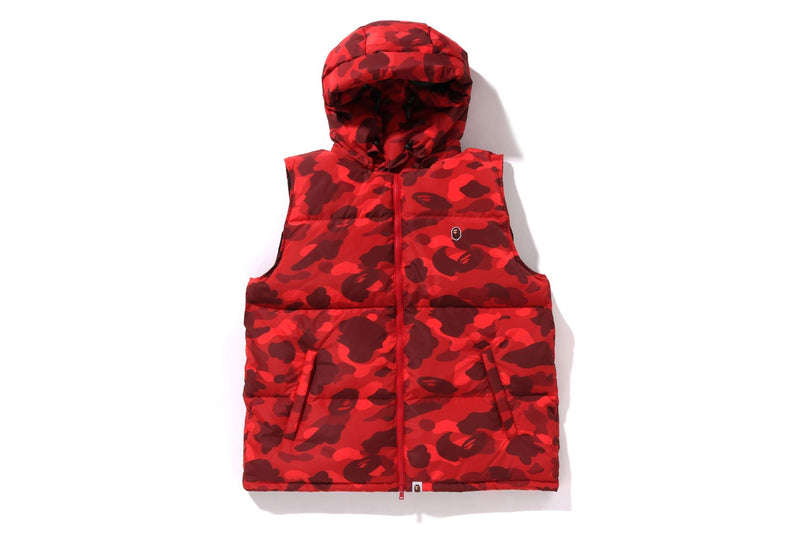 COLOR CAMO DOWN VEST MENS