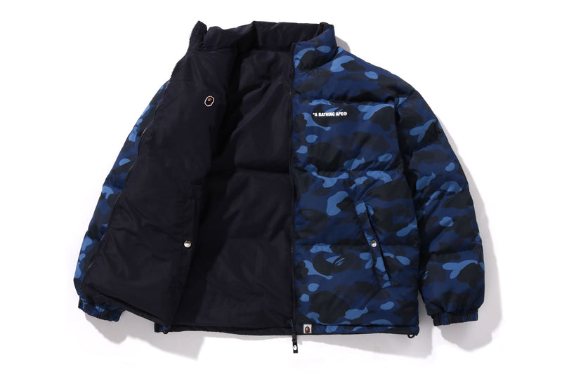 COLOR CAMO REVERSIBLE DOWN JACKET MENS