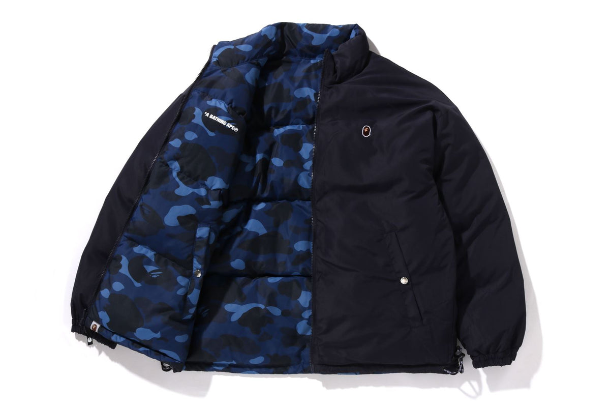 COLOR CAMO REVERSIBLE DOWN JACKET MENS