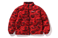 COLOR CAMO REVERSIBLE DOWN JACKET MENS