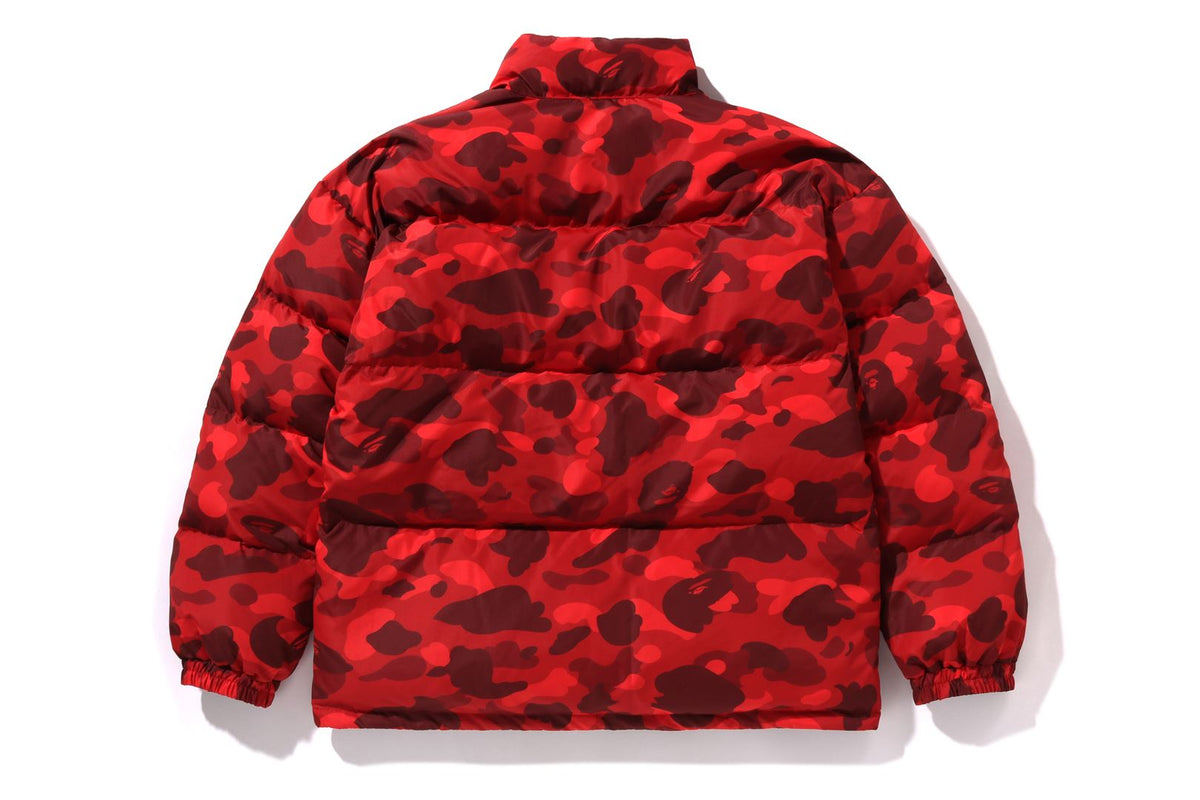 COLOR CAMO REVERSIBLE DOWN JACKET MENS –
