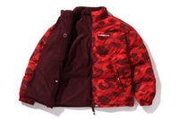 COLOR CAMO REVERSIBLE DOWN JACKET MENS