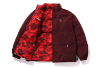 COLOR CAMO REVERSIBLE DOWN JACKET MENS