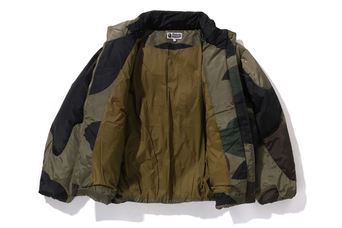 1ST CAMO NYLON DOWN JACKET MENS