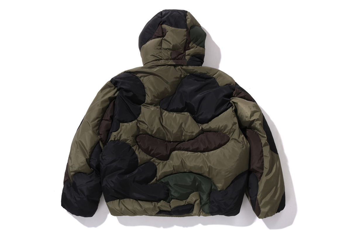 1ST CAMO NYLON DOWN JACKET MENS