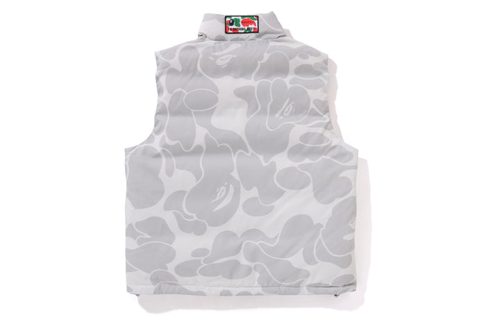 BAPE X PAGANI SOLID CAMO LOGO DOWN VEST