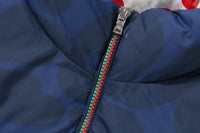 BAPE X PAGANI SOLID CAMO LOGO DOWN VEST